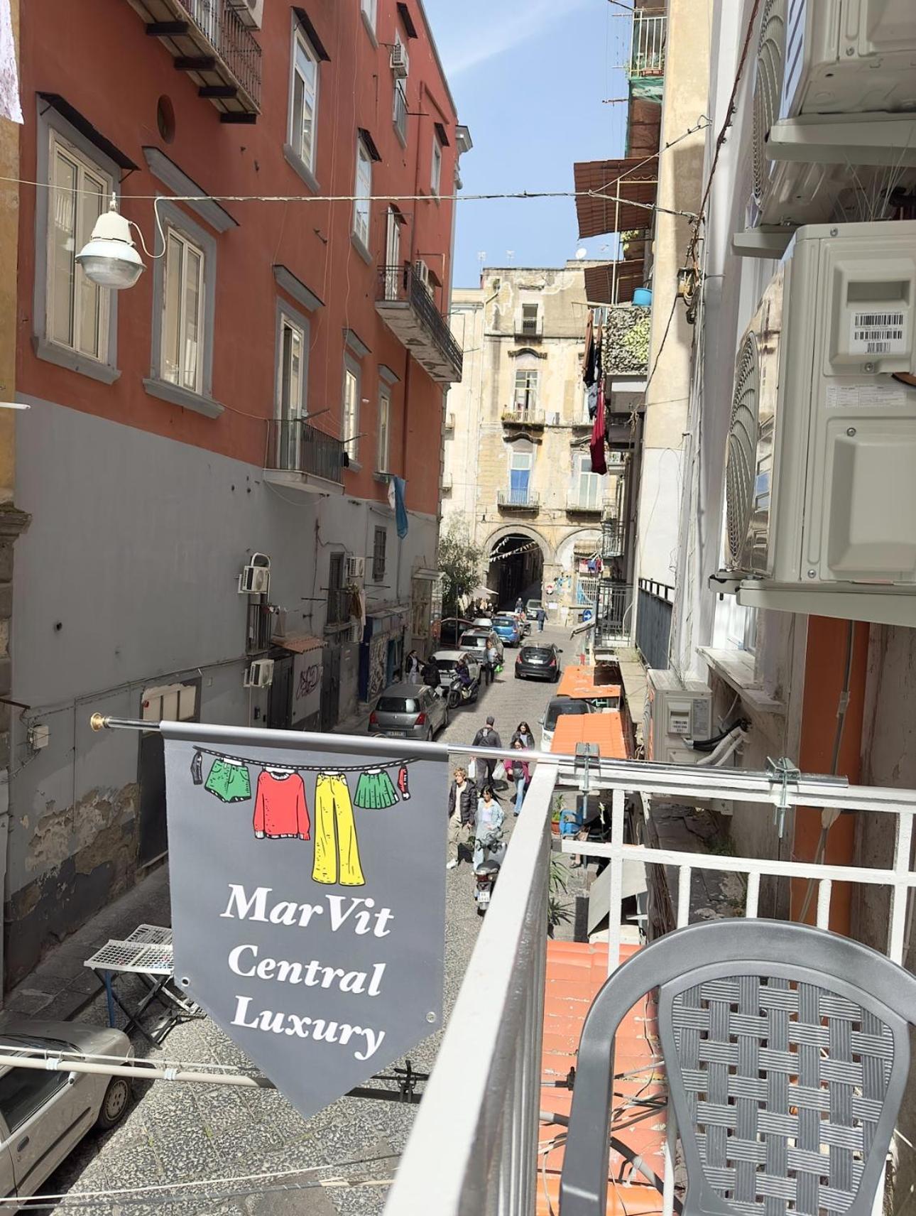 Marvit Central Luxury Napoli Bagian luar foto